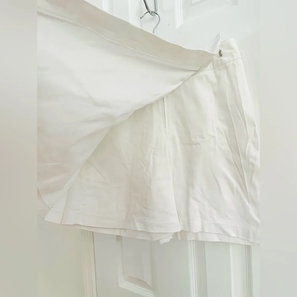 Briggs white cotton skort- Size 4P